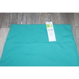 NEW Agnes Dora Size XS Women's pencil skirt teal green NWT